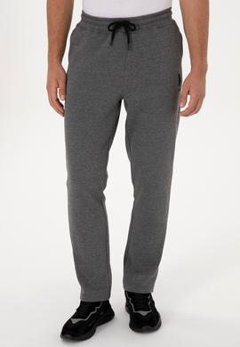 Erkek Antrasit Melanj Eşofman Altı - 50307670016