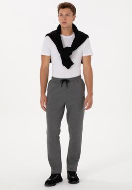 Erkek Antrasit Melanj Eşofman Altı - 50307670016