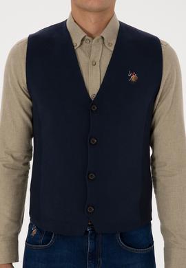 Erkek Lacivert Triko Hırka - 50308565008