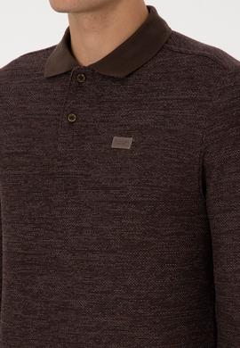 Erkek Kahverengi Basic Sweatshirt - 50307730038