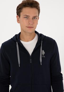 Erkek Lacivert Örme Hırka - 50307765009