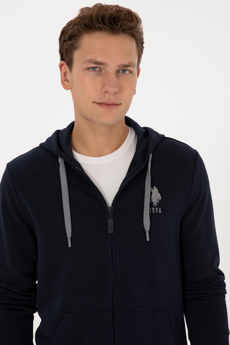 Erkek Lacivert Örme Hırka - 50307765009