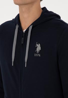 Erkek Lacivert Örme Hırka - 50307765009