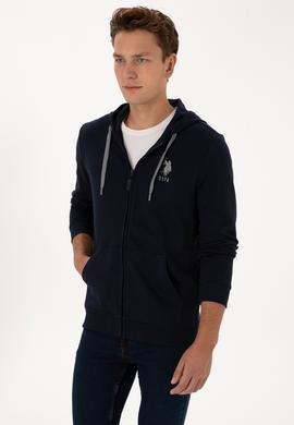 Erkek Lacivert Örme Hırka - 50307765009