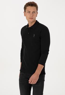 Erkek Siyah Basic Sweatshirt - 50307687016
