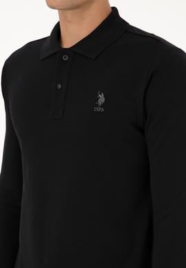 Erkek Siyah Basic Sweatshirt - 50307687016