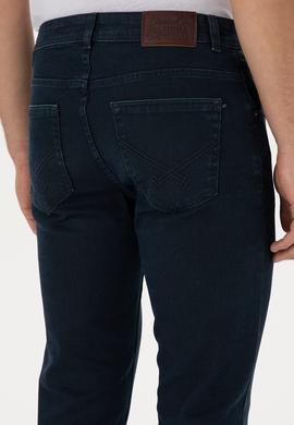 Erkek Koyu Mavi Slim Fit Jean Pantolon - 50310318020