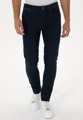 Erkek Koyu Mavi Slim Fit Jean Pantolon - 50310318020