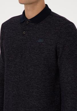 Erkek Lacivert Basic Sweatshirt - 50307730008