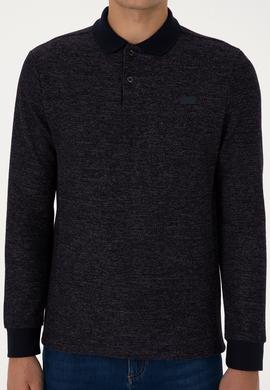 Erkek Lacivert Basic Sweatshirt - 50307730008