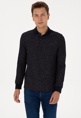 Erkek Lacivert Basic Sweatshirt - 50307730008