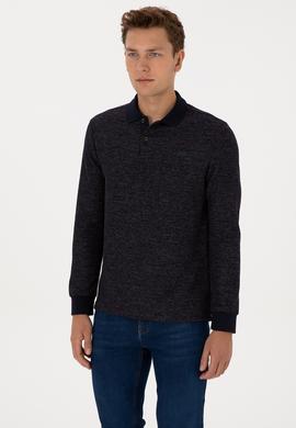 Erkek Lacivert Basic Sweatshirt - 50307730008