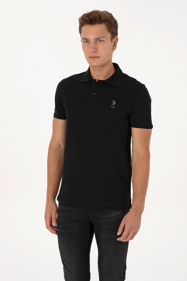 Erkek Siyah Basic Tişört - 50307753019