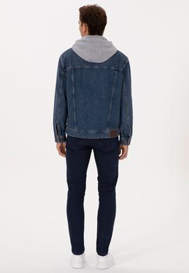 Erkek Koyu Mavi Jean Pantolon - 50307718170