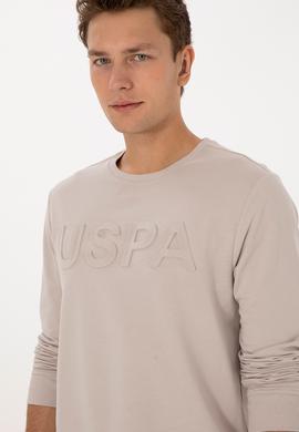 Erkek Regular Fit Bisiklet Yaka Taş Basic Sweatshirt - 50307793057