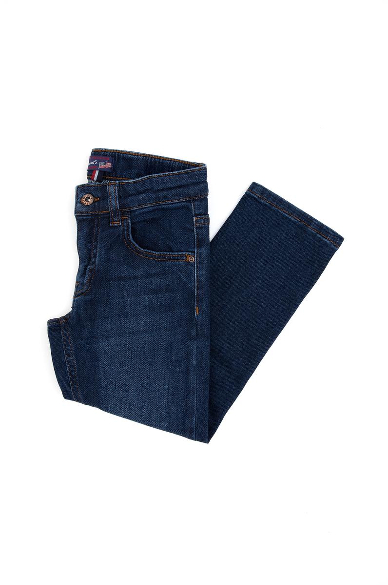 Erkek Çocuk Koyu Mavi Jean Pantolon