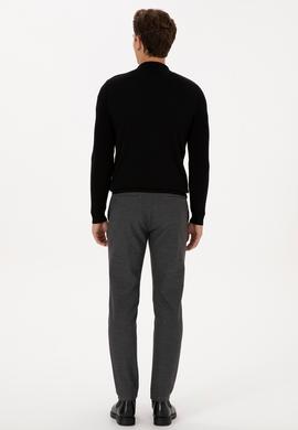 Erkek Gri Jogger Fit Kanvas / Chino Pantolon - 50311905253