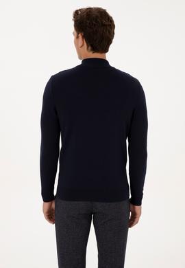 Erkek Lacivert Kazak - 50315823005