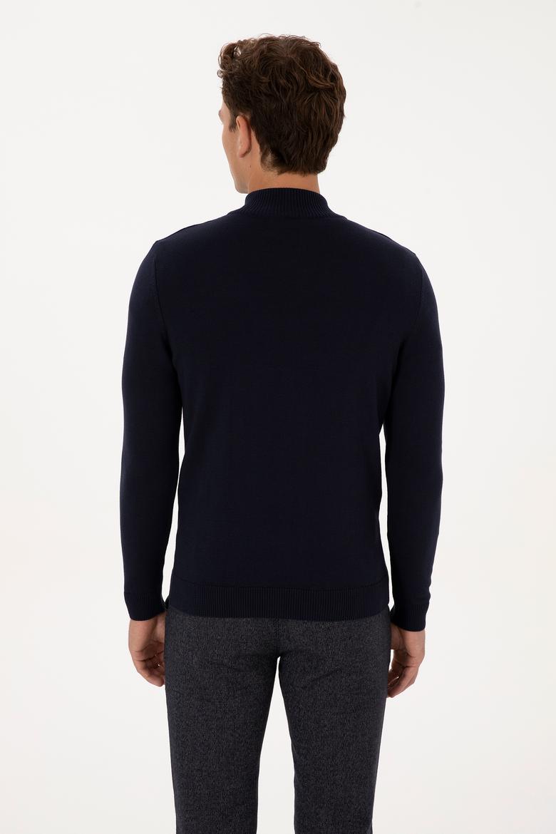 Erkek Lacivert Kazak - 50315823005