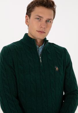 Erkek Koyu Yeşil Kazak - 50315822025