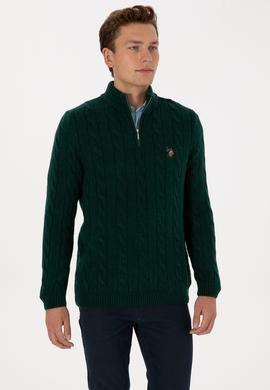 Erkek Koyu Yeşil Kazak - 50315822025