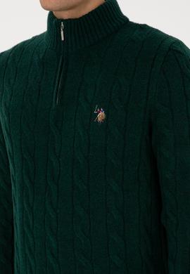 Erkek Koyu Yeşil Kazak - 50315822025