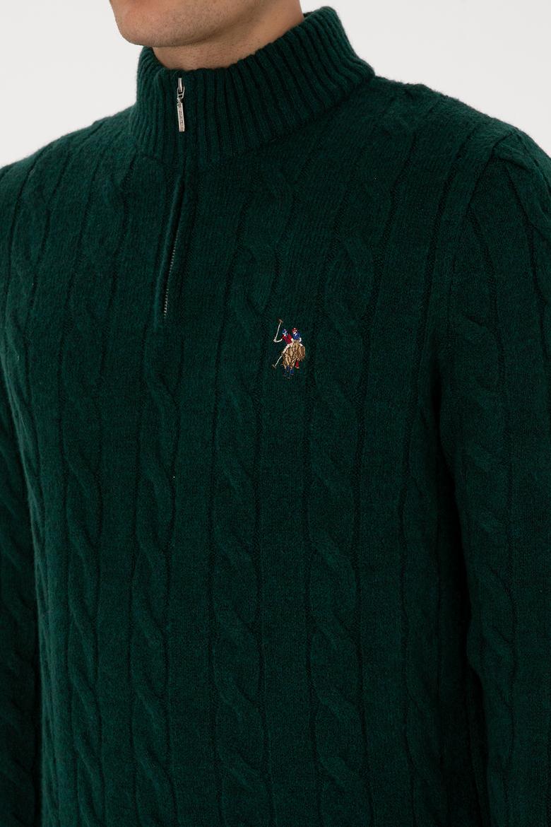 Erkek Koyu Yeşil Kazak - 50315822025