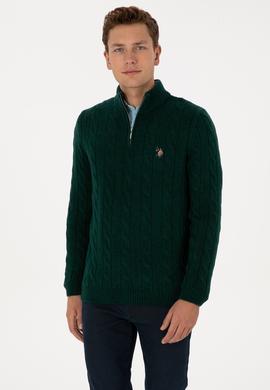 Erkek Koyu Yeşil Kazak - 50315822025