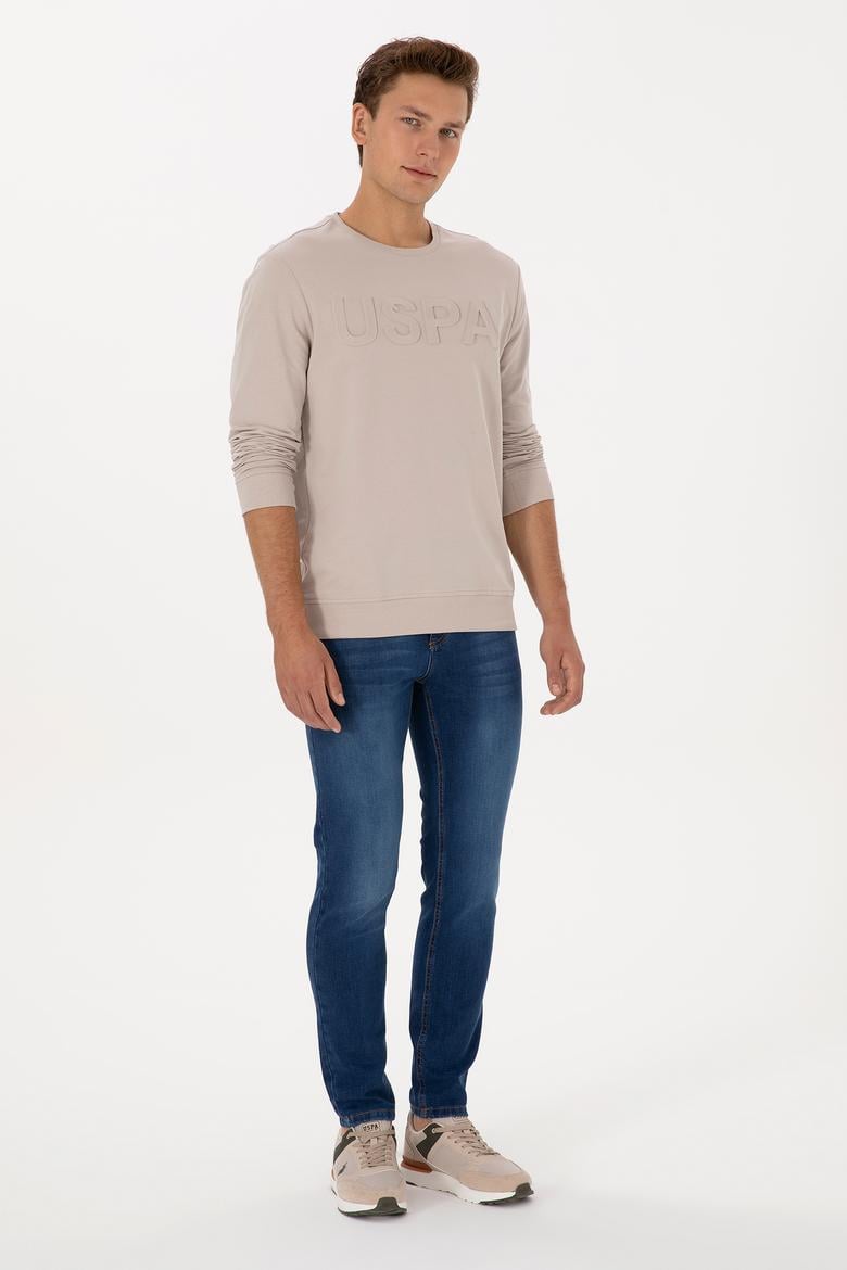 Erkek Mavi Slim Fit Jean Pantolon - 50316529086