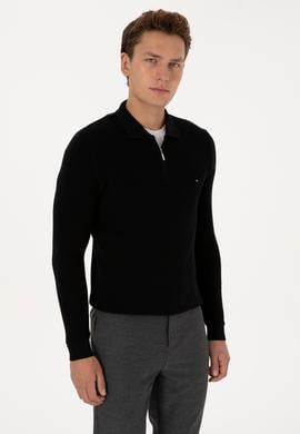 Erkek Siyah Basic Kazak - 50313685017