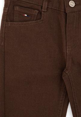 Erkek Çocuk Kahverengi Kanvas Pantolon - 50317273018