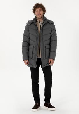 Erkek Gri Kaban - 50312002017