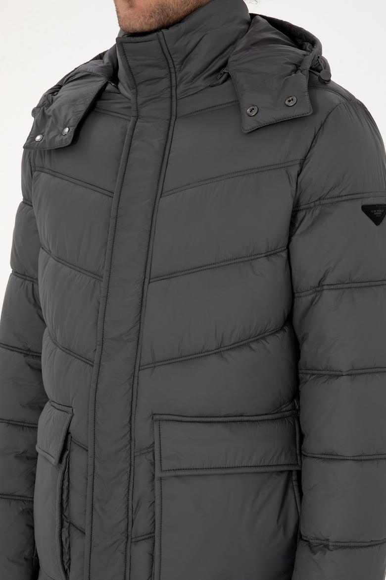 Erkek Gri Kaban - 50312002017