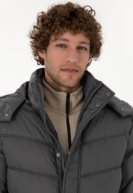 Erkek Gri Kaban - 50312002017