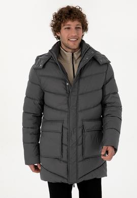 Erkek Gri Kaban - 50312002017