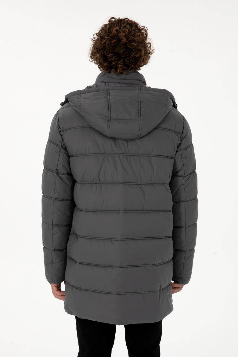 Erkek Gri Kaban - 50312002017