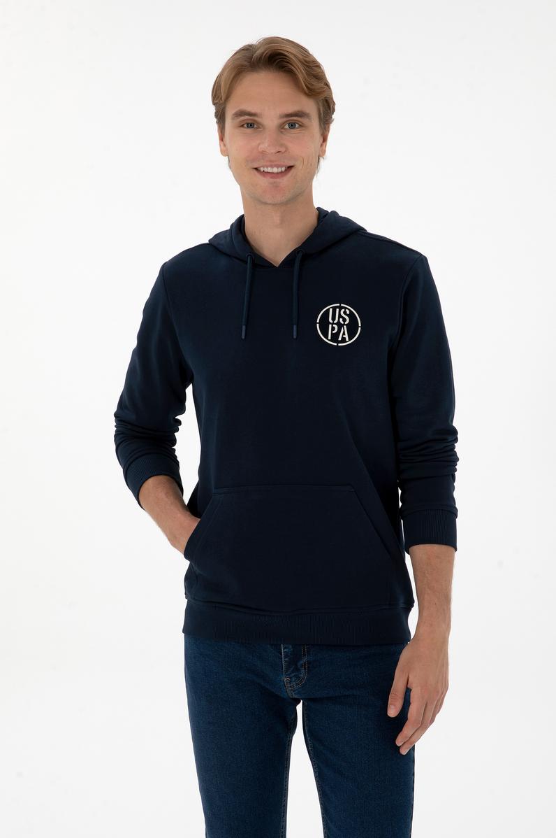 Erkek Lacivert Sweatshirt