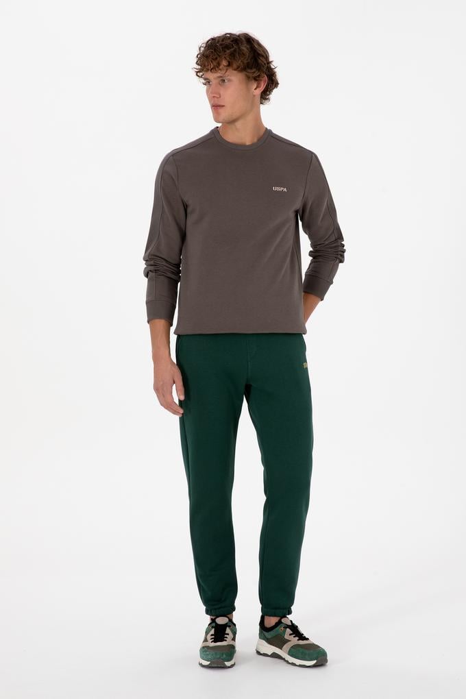 Erkek Koyu Yeşil Şardonlu Eşofman Altı