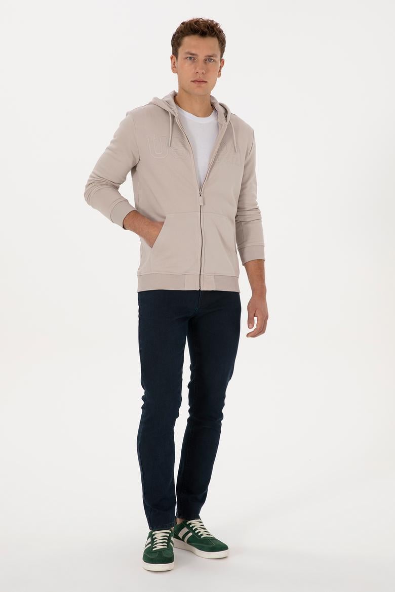 Erkek Taş Örme Hırka - 50313719041