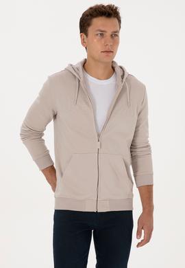 Erkek Taş Örme Hırka - 50313719041