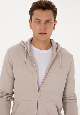 Erkek Taş Örme Hırka - 50313719041