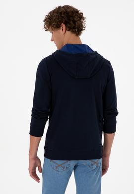 Erkek Lacivert Örme Hırka - 50313719011