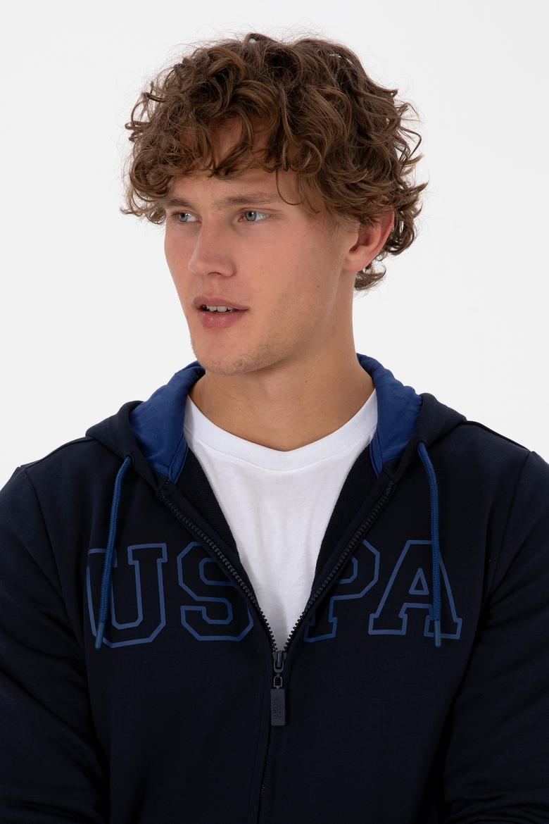 Erkek Lacivert Örme Hırka - 50313719011