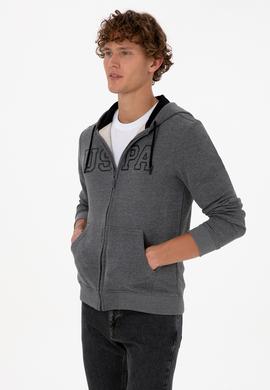 Erkek Antrasit Melanj Örme Hırka - 50313719001