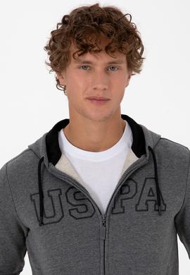 Erkek Antrasit Melanj Örme Hırka - 50313719001