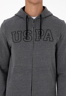 Erkek Antrasit Melanj Örme Hırka - 50313719001