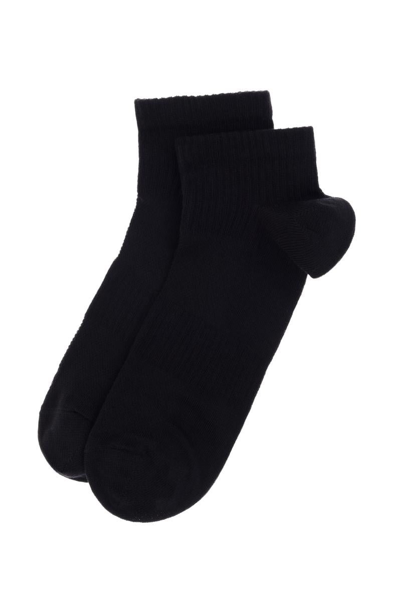Erkek Siyah 2'li Babet Çorap