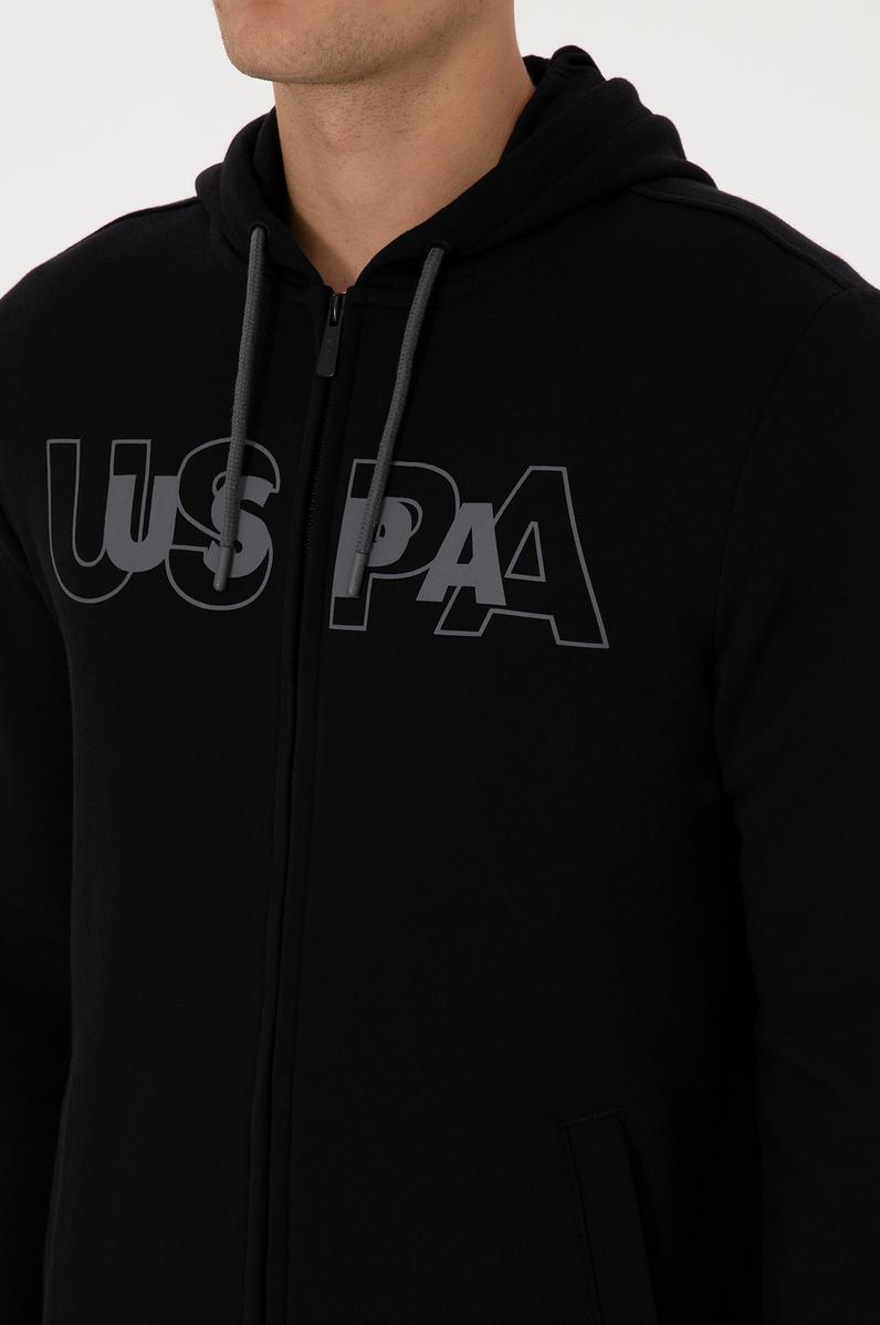 Erkek Siyah Örme Hırka