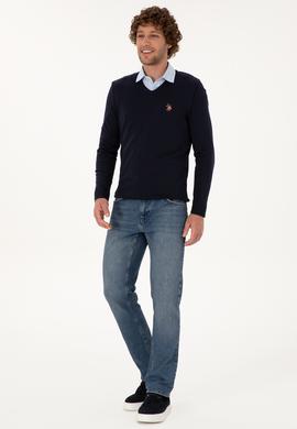 Erkek Lacivert Basic Kazak - 50307778033