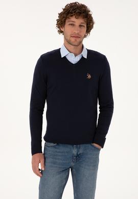 Erkek Lacivert Basic Kazak - 50307778033